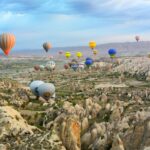 photo of assorted-color air balloon lot in mid air during daytime in Turkey