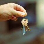 good tenant hold keys for his new home
