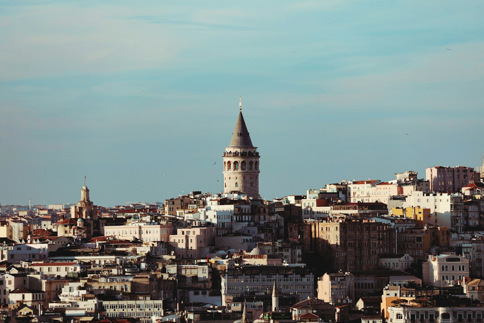 A view of Istanbul Gala Tower